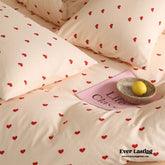 Sweet Heart Bedding Set - Pink